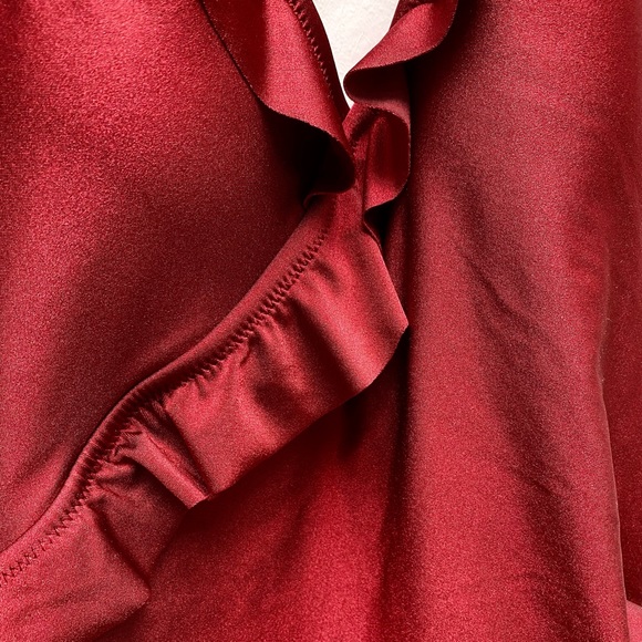 Cupshe red ruffle one piece swimsuit - Picture 8 of 9